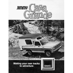 Brochure GMC Jimmy Casa Grande 1976 PDF