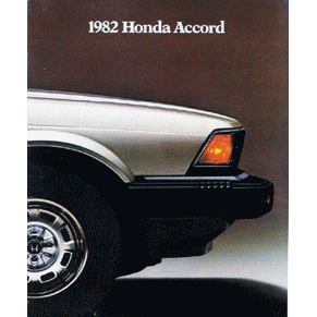 Brochure Honda Accord 1982 PDF