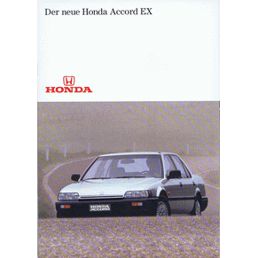 Brochure Honda Accord EX (Germany) (657 000 5001)