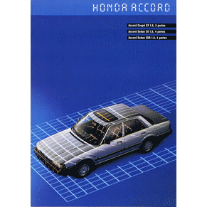 Brochure Honda Accord (Switzerland)