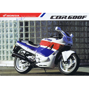 Brochure Honda CBR 600 F (2C816-F-K)