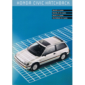 Brochure Honda Civic hatchback (Switzerland)