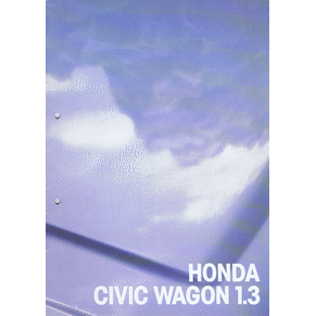 Brochure Honda Civic Wagon 1.3 (Switzerland)