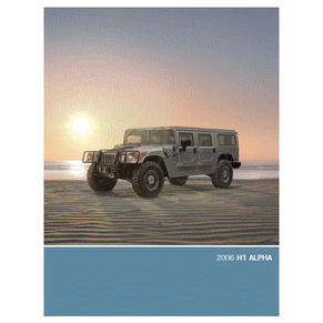 Brochure Hummer H1 Alpha 2006 PDF