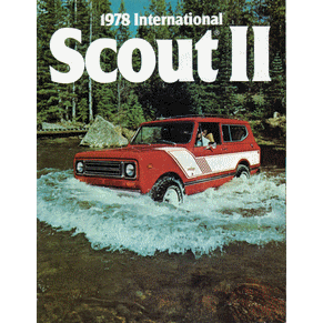 Brochure International Scout II 1978 PDF
