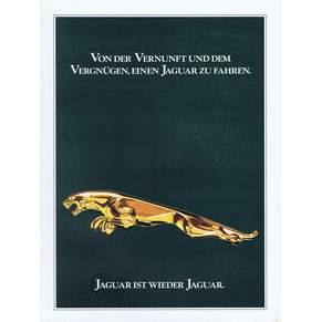 Brochure Jaguar 1985 (Germany)