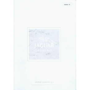 Brochure Jaguar Daimler 1991 3.2/4.0/V12/XJ-S (Switzerland)