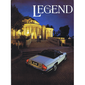 Brochure Jaguar legend 1986 (Switzerland)