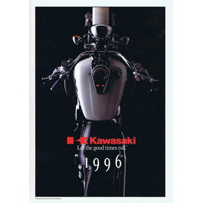 Brochure Kawasaki 1996 range