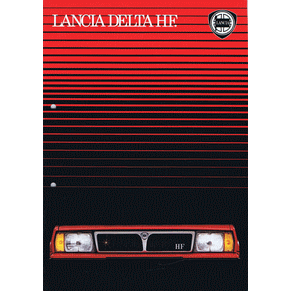 Brochure Lancia Delta HF (Germany) (9404)