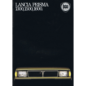 Brochure Lancia Prisma 1984 (88799296)