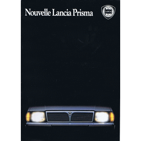 Brochure Lancia Prisma 1986 (9493)
