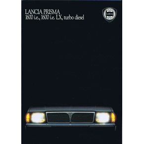 Brochure Lancia Prisma 1987 (Switzerland) (9549)