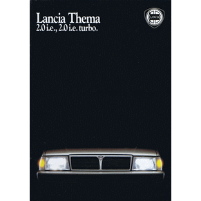 Brochure Lancia Thema 1988 (Switzerland) (04.5.9649.06)