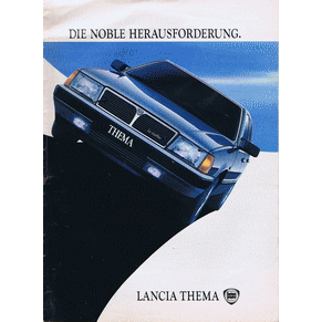 Brochure Lancia Thema (Germany)