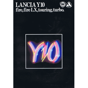 Brochure Lancia Y10 1986 (9483)