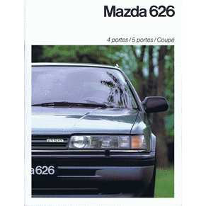 Brochure Mazda 626 1987 4 portes/5 portes/coup (Switzerland)