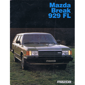 Brochure Mazda 929 1982 FL break