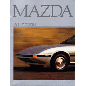 Brochure Mazda RX-7 1984 PDF