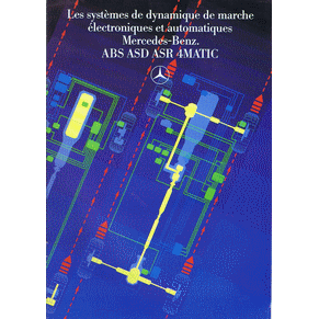 Brochure Mercedes Benz ABS ASD ASR 4Matic 1986 (03-01/1286)