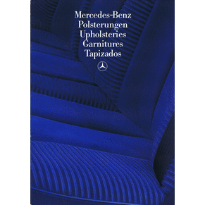 Upholsteries Mercedes Benz 1985 (40-06/1185)
