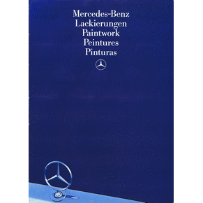 Paintwork Mercedes Benz 1985 (40-11/1185)