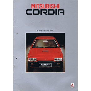 Brochure Mitsubishi Cordia 1982 (Switzerland) (NF24C83FZ6)