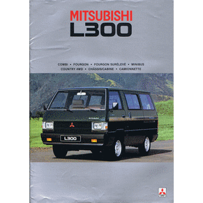Brochure Mitsubishi L300 1983 (Switzerland) (SL83CFZ)