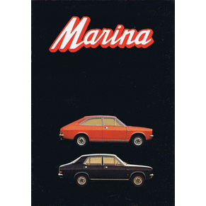 Brochure Morris Marina 1972