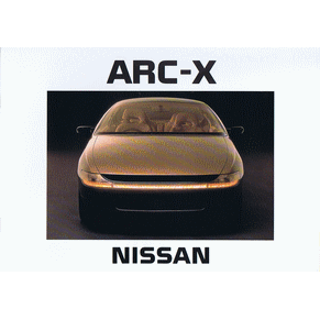 Brochure Nissan ARC-X 1988 (Switzerland)