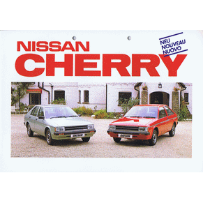 Brochure Nissan Cherry 1983 (Switzerland)