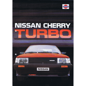 Brochure Nissan Cherry turbo (Switzerland)