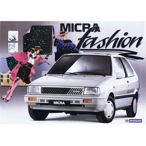 Brochure Nissan Micra fashion 1988 (Switzerland)