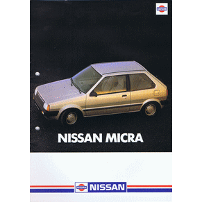Brochure Nissan Micra (Switzerland)