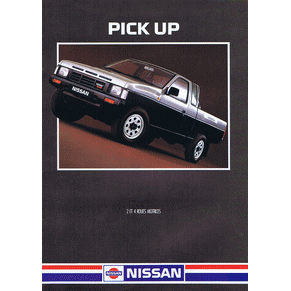 Brochure Nissan pick up