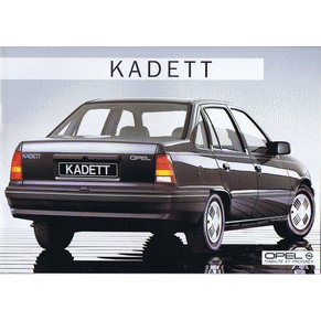 Brochure Opel Kadett 1985 (Switzerland)