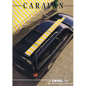 Brochure Opel Omega 1988 Caravan (Switzerland)
