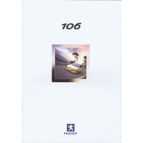 Brochure Peugeot 106 2001