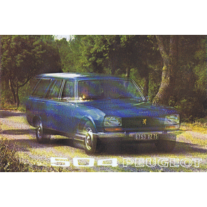 Brochure Peugeot 504 1973 break/familiale/commerciale (PP274)