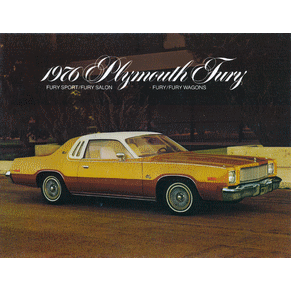 Brochure Plymouth Fury 1976 PDF