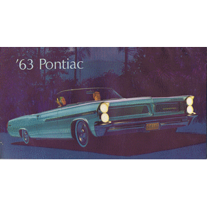 Brochure Pontiac 1963 (63EX-PON-8-E)