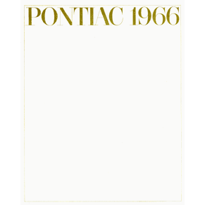 Brochure Pontiac 1966 PDF