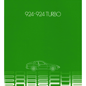 Brochure Porsche 924/924 Turbo 1982 PDF