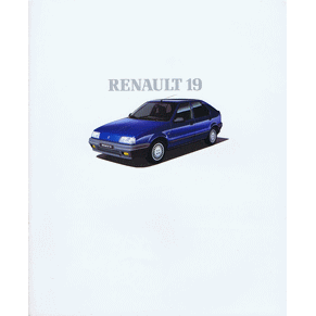Brochure Renault 19 1989 TR/TS/GTS/Automatic/GTX/TXE (Switzerland) (28 006 05)