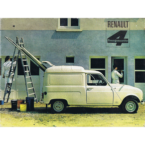 Brochure Renault 4 fourgonnette (43723-03-03 - W 628)