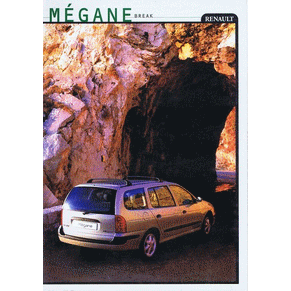 Brochure Renault Mégane 1999 break 1.4/1.6/1.9 (39 E13 B2 FRA)