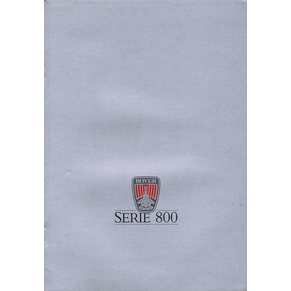 Brochure Rover 800 1987 (EO 321)