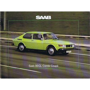 Brochure Saab 99GL Combi Coupé 1976 (20838)