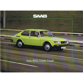 Brochure Saab 99GL Combi Coup 1976 (20838)