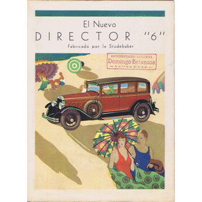 Brochure Studebaker Director "6" 1929